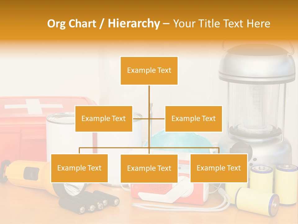 Horizontal Kit Food PowerPoint Template