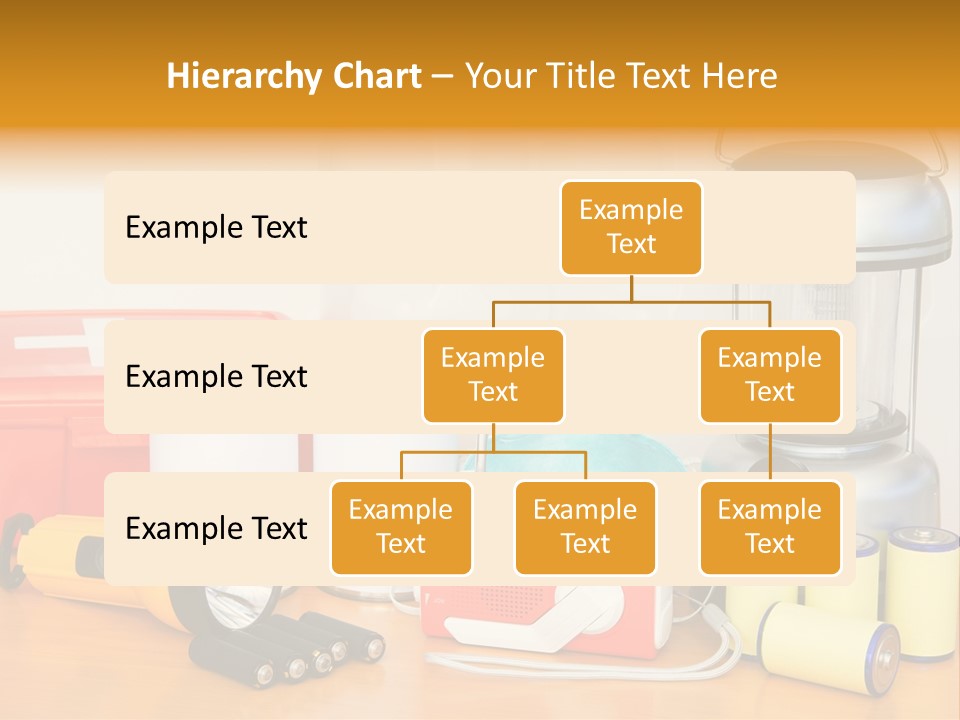 Horizontal Kit Food PowerPoint Template