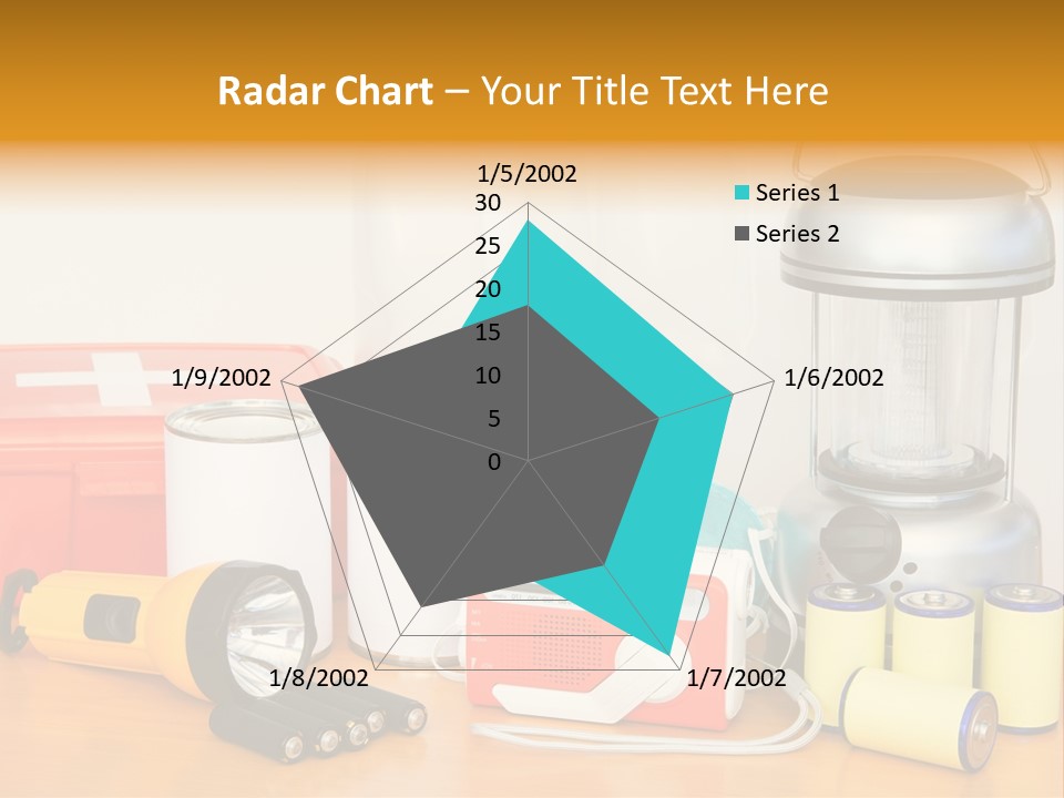 Horizontal Kit Food PowerPoint Template