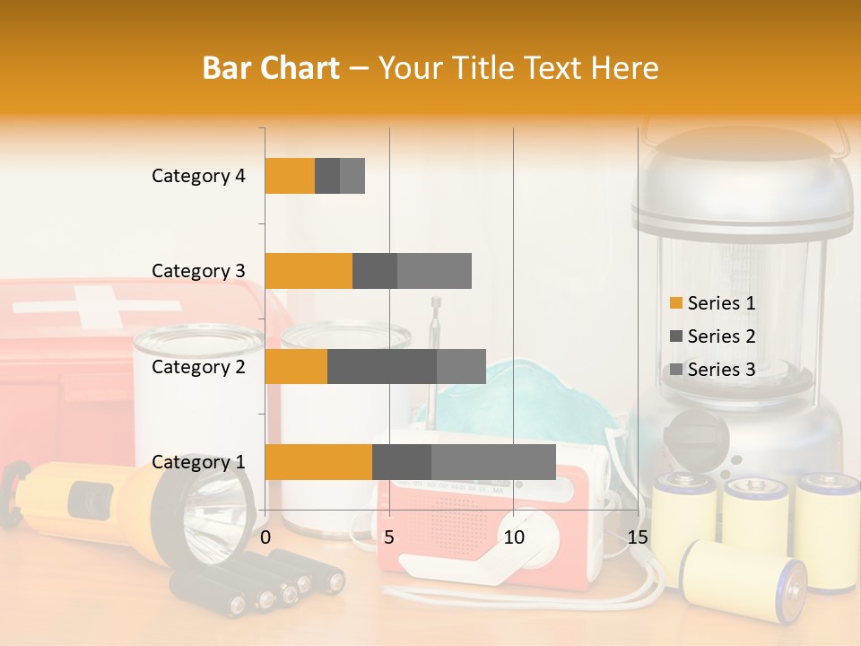 Horizontal Kit Food PowerPoint Template