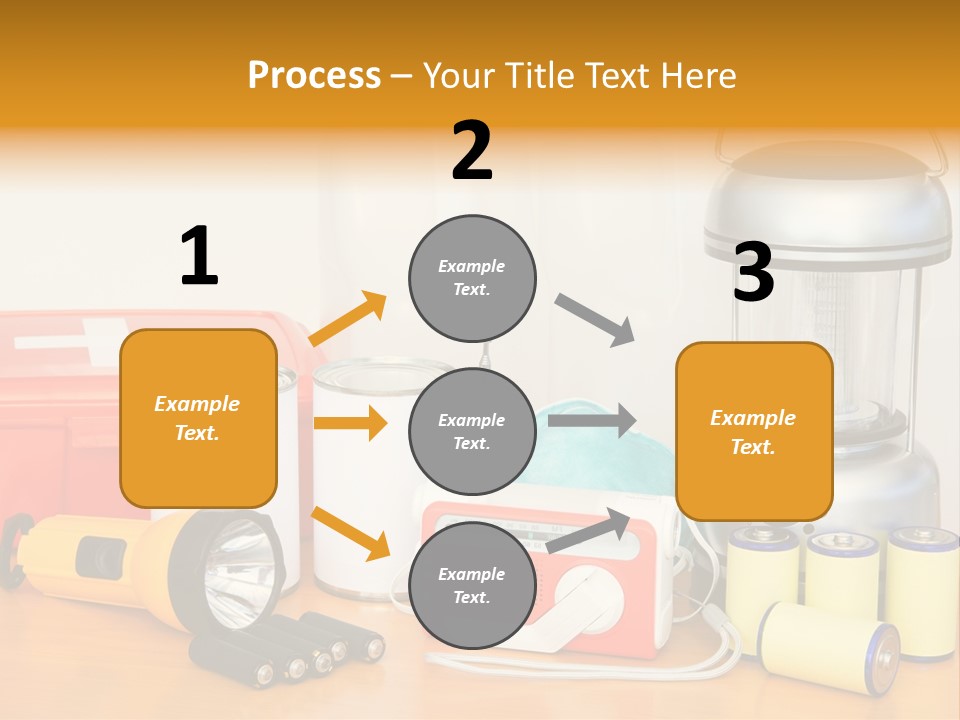 Horizontal Kit Food PowerPoint Template