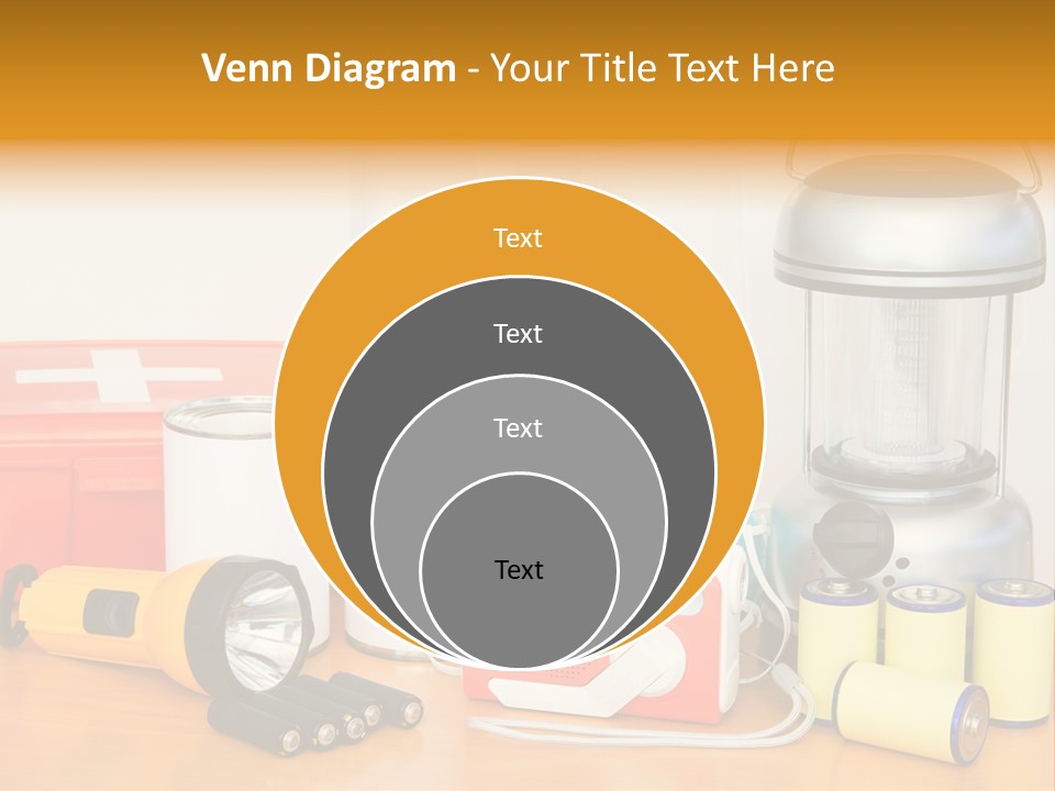 Horizontal Kit Food PowerPoint Template