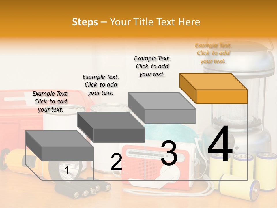Horizontal Kit Food PowerPoint Template