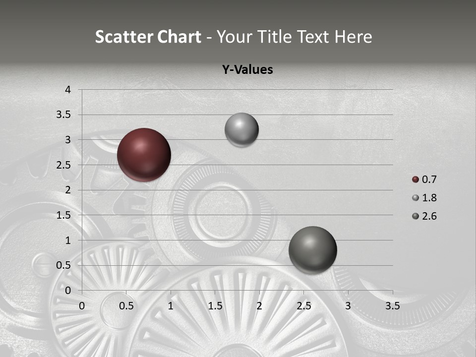Cogwheel Machinery Artwork PowerPoint Template