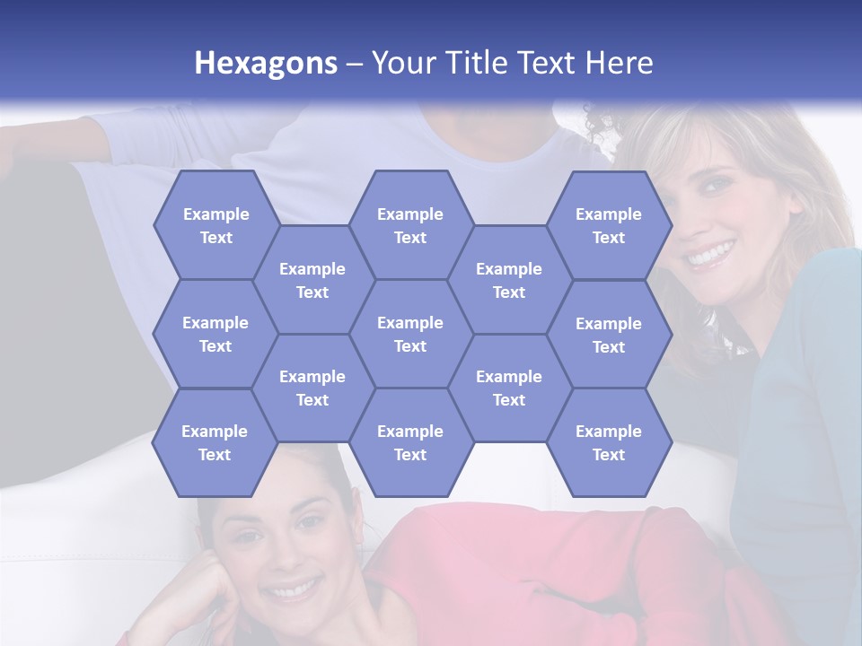 Multiracial Roommates Mixed PowerPoint Template