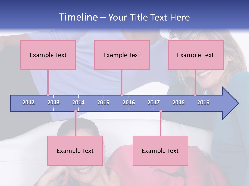 Multiracial Roommates Mixed PowerPoint Template