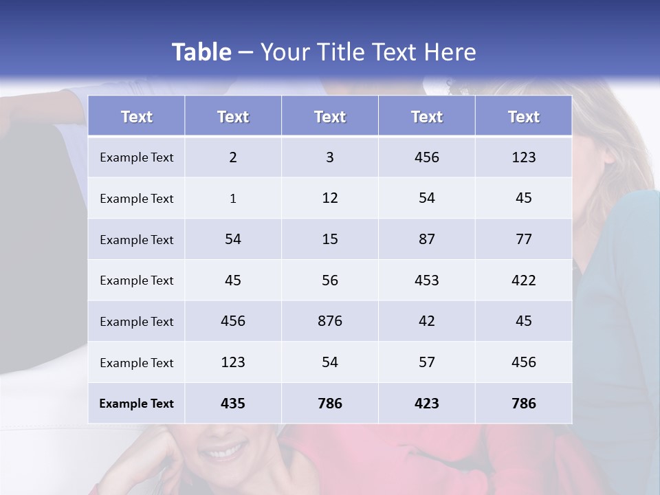 Multiracial Roommates Mixed PowerPoint Template