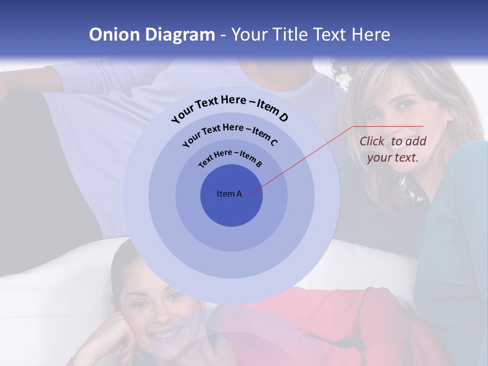 Multiracial Roommates Mixed PowerPoint Template