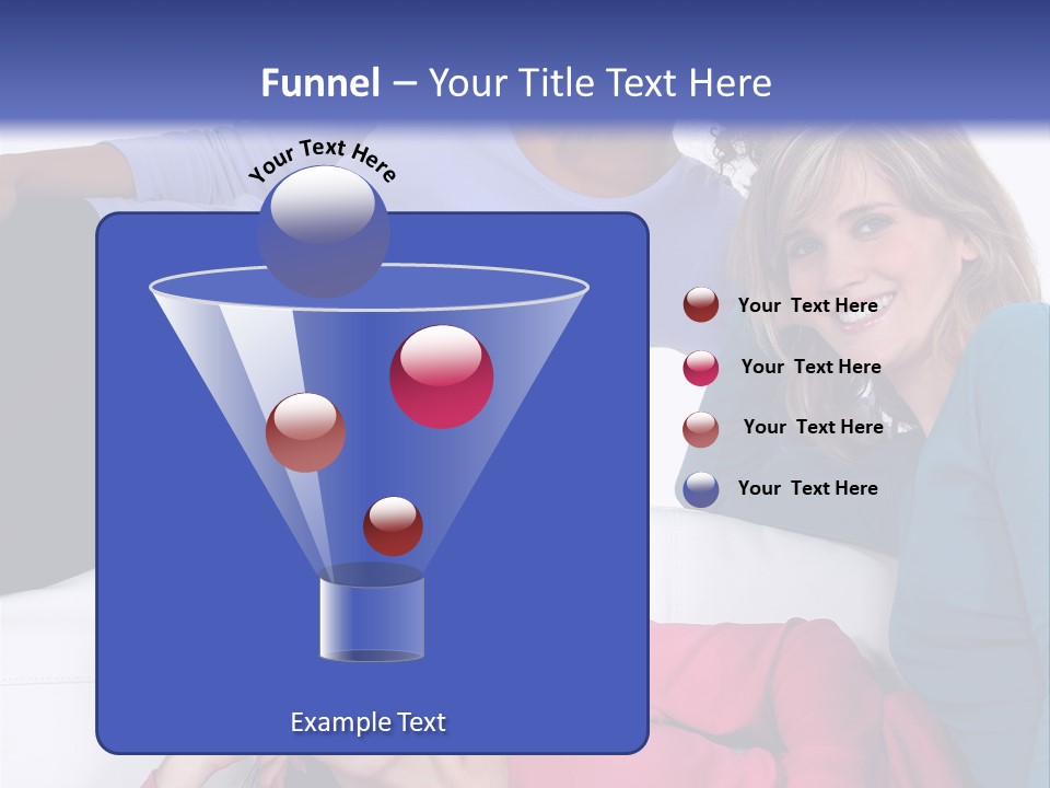 Multiracial Roommates Mixed PowerPoint Template