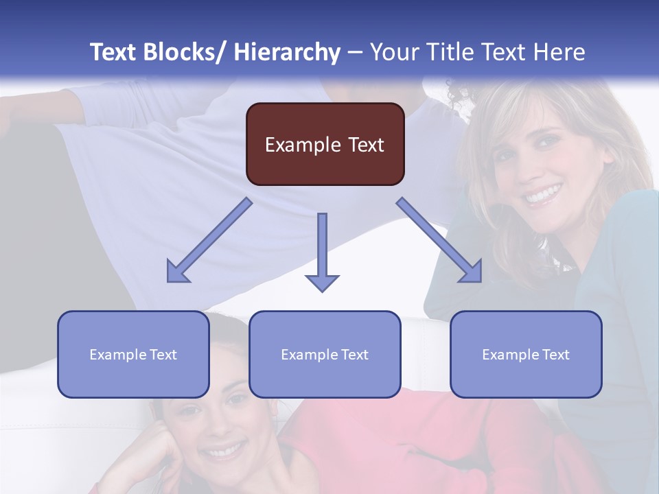 Multiracial Roommates Mixed PowerPoint Template