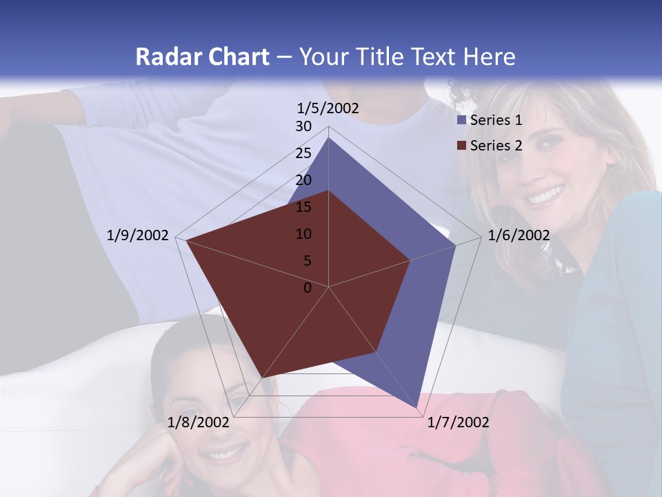 Multiracial Roommates Mixed PowerPoint Template