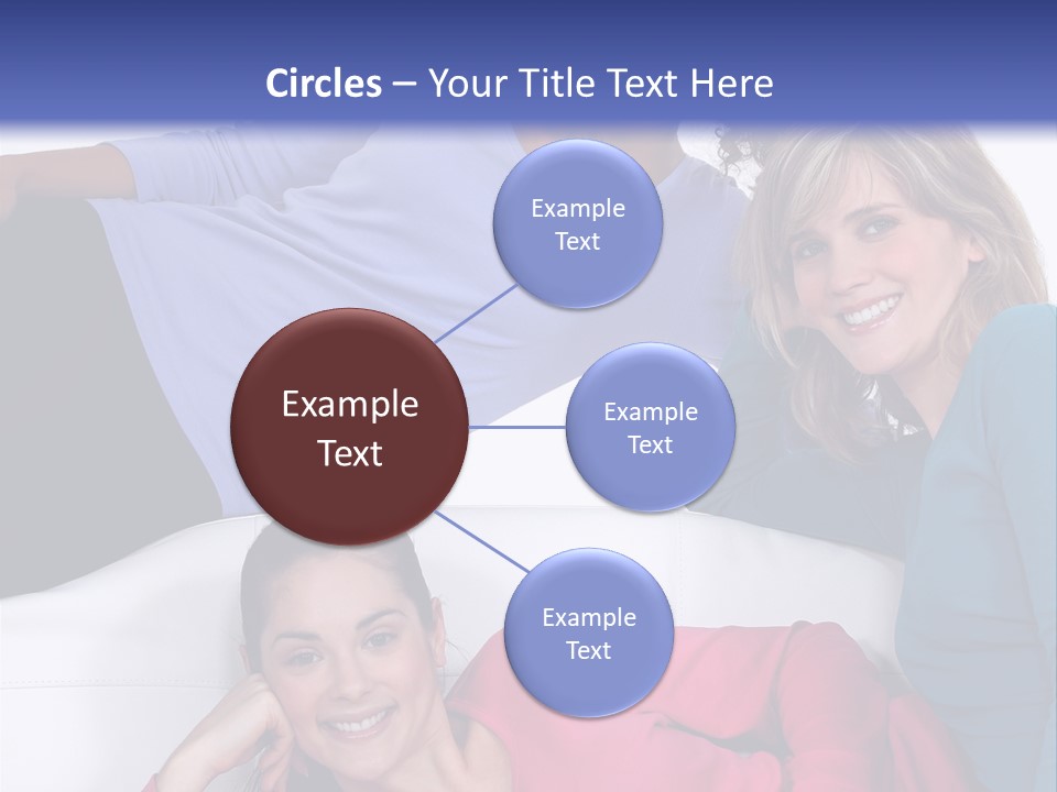 Multiracial Roommates Mixed PowerPoint Template