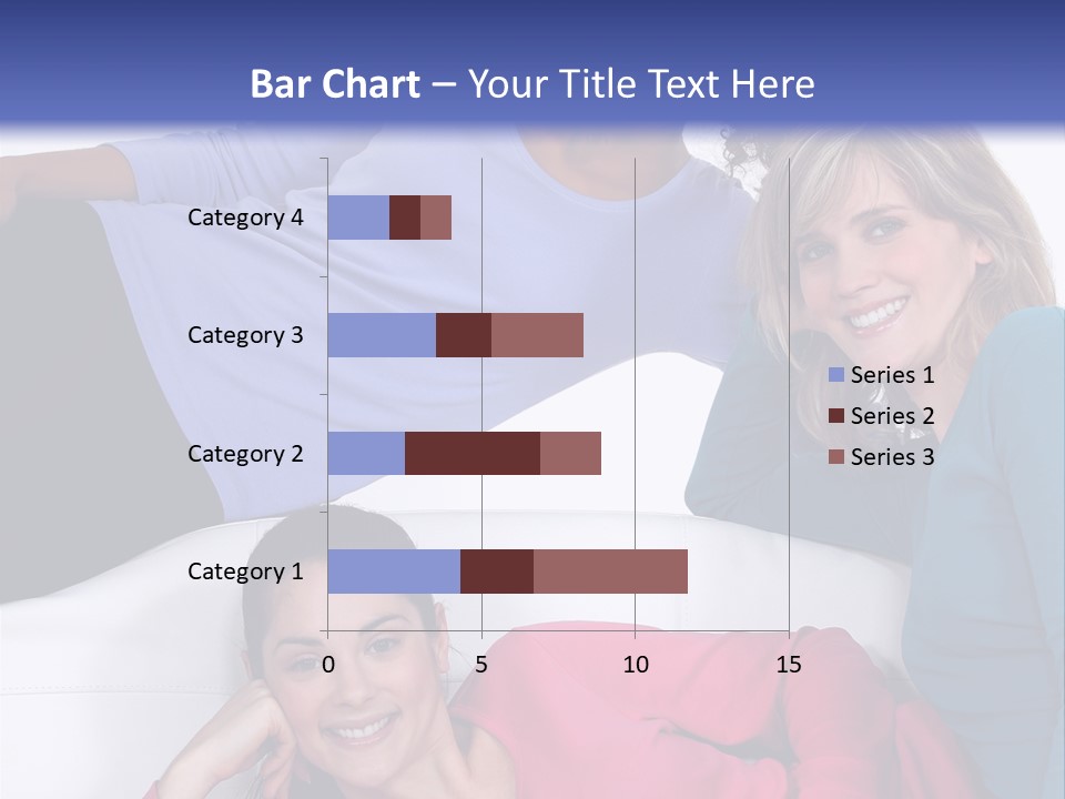 Multiracial Roommates Mixed PowerPoint Template