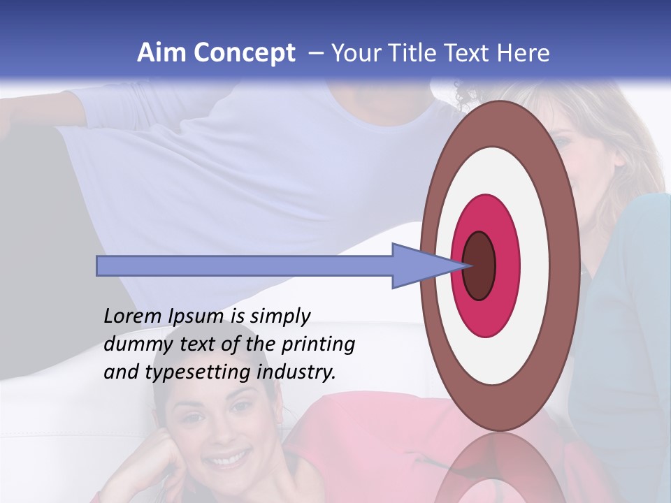 Multiracial Roommates Mixed PowerPoint Template