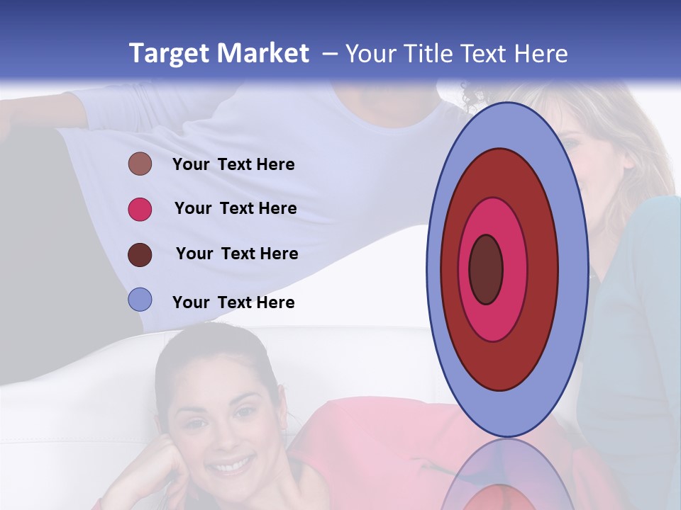 Multiracial Roommates Mixed PowerPoint Template