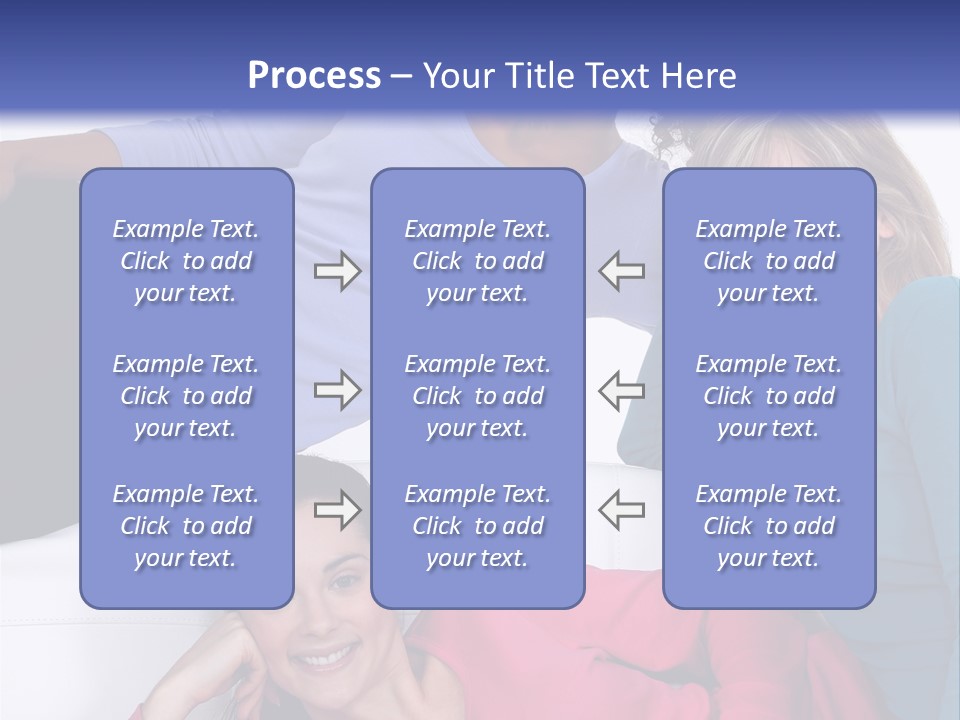 Multiracial Roommates Mixed PowerPoint Template