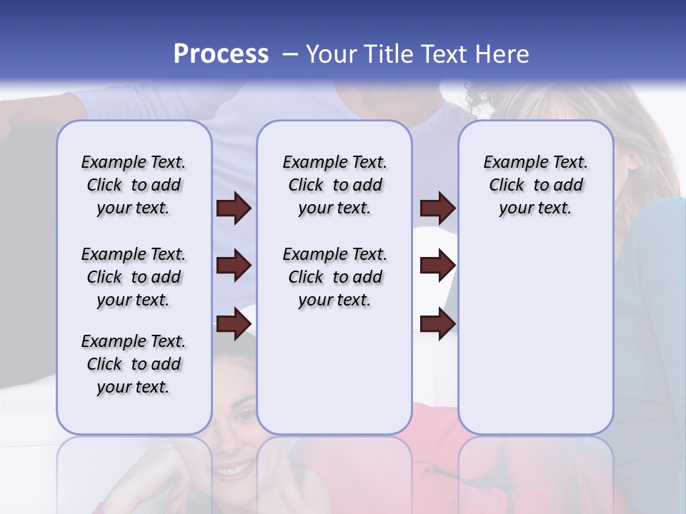 Multiracial Roommates Mixed PowerPoint Template