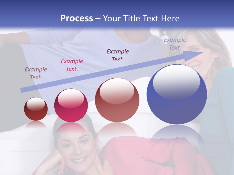 Multiracial Roommates Mixed PowerPoint Template