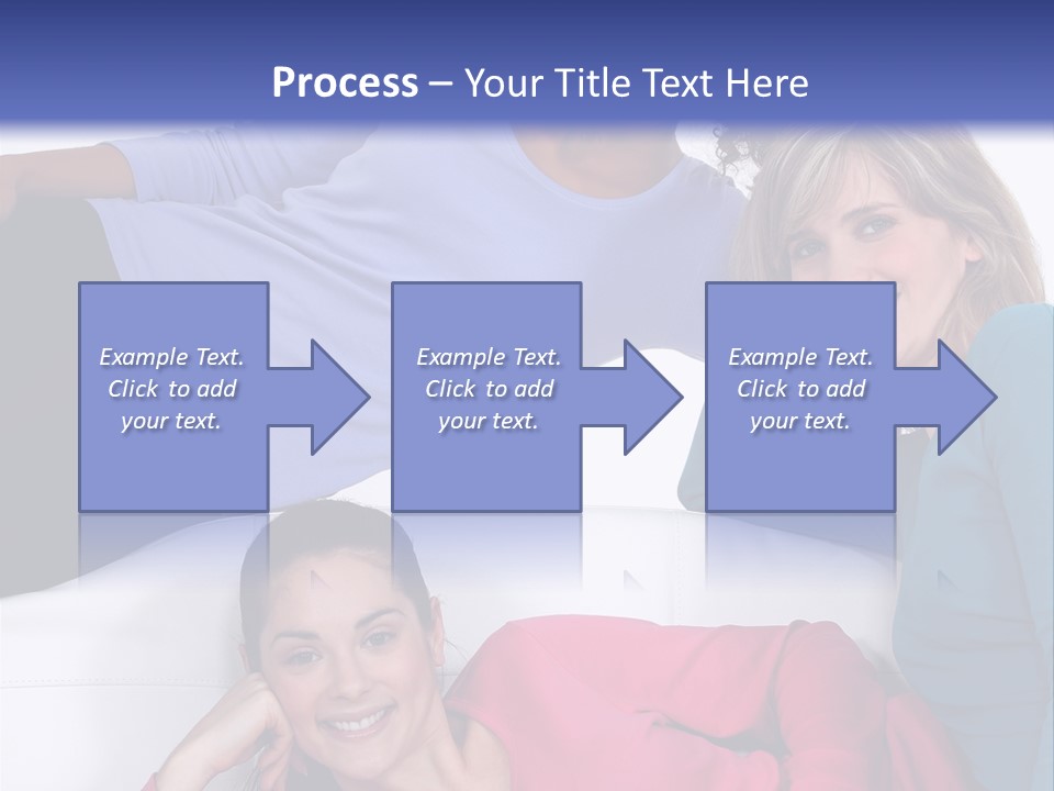 Multiracial Roommates Mixed PowerPoint Template
