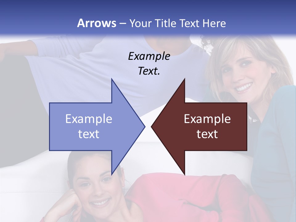 Multiracial Roommates Mixed PowerPoint Template