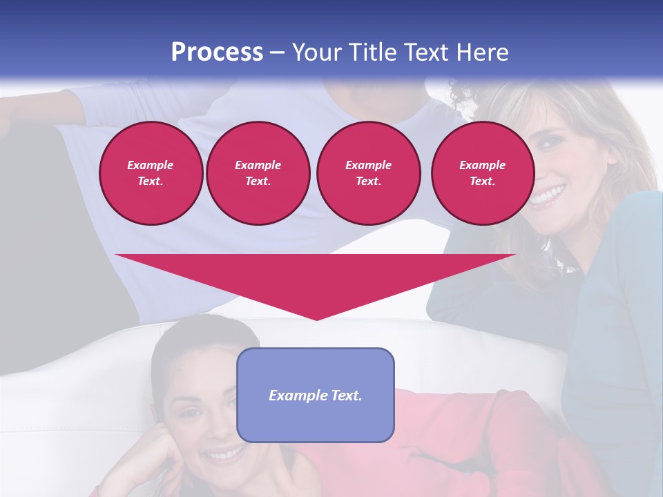 Multiracial Roommates Mixed PowerPoint Template