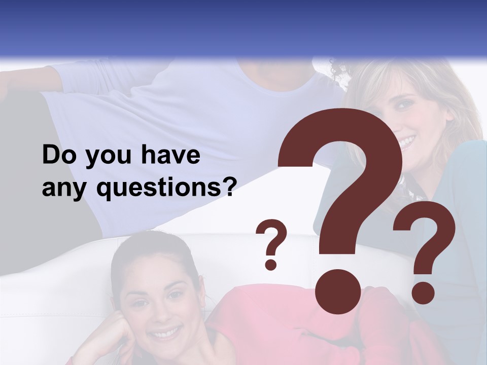 Multiracial Roommates Mixed PowerPoint Template