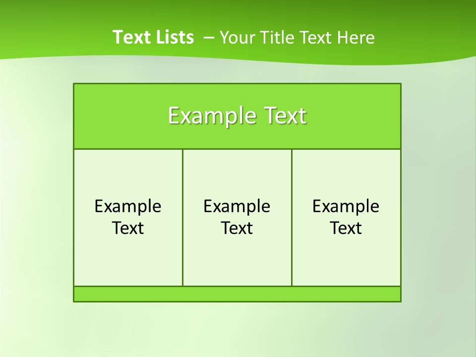 Fractal Newsletter Greenery PowerPoint Template