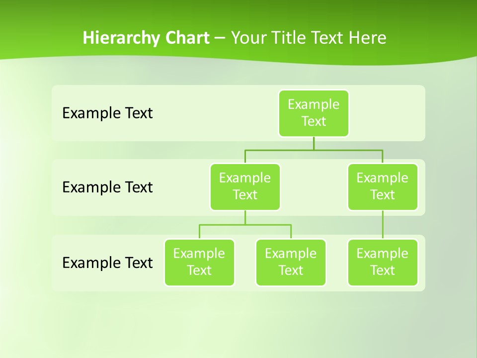 Fractal Newsletter Greenery PowerPoint Template