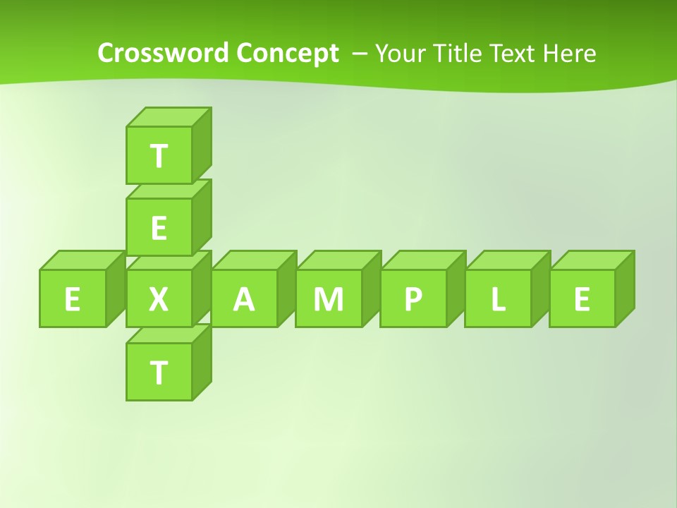 Fractal Newsletter Greenery PowerPoint Template
