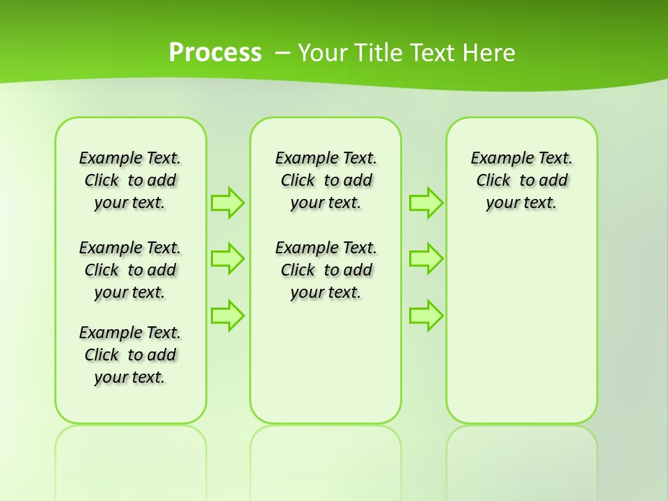 Fractal Newsletter Greenery PowerPoint Template