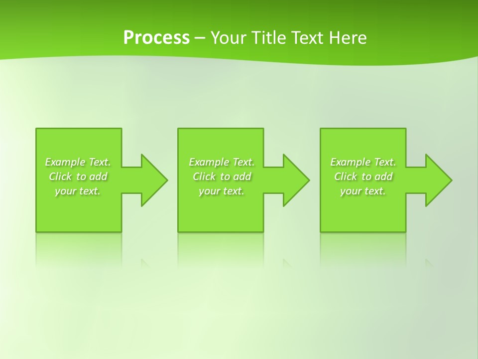 Fractal Newsletter Greenery PowerPoint Template
