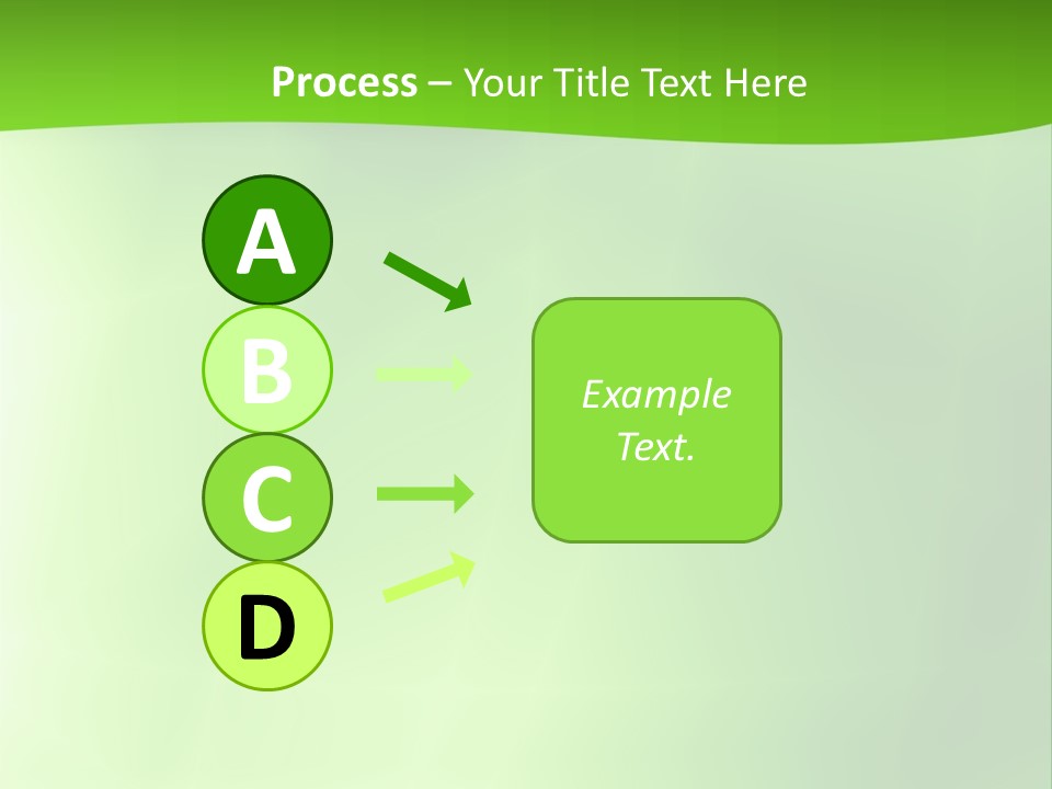 Fractal Newsletter Greenery PowerPoint Template