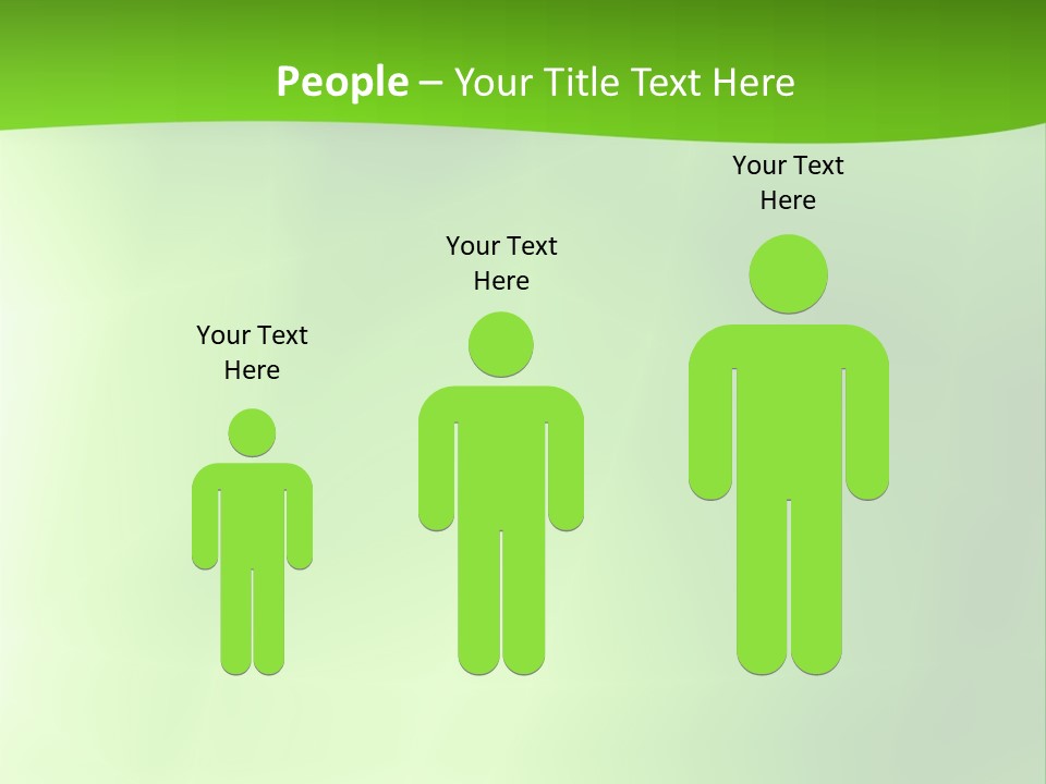 Fractal Newsletter Greenery PowerPoint Template