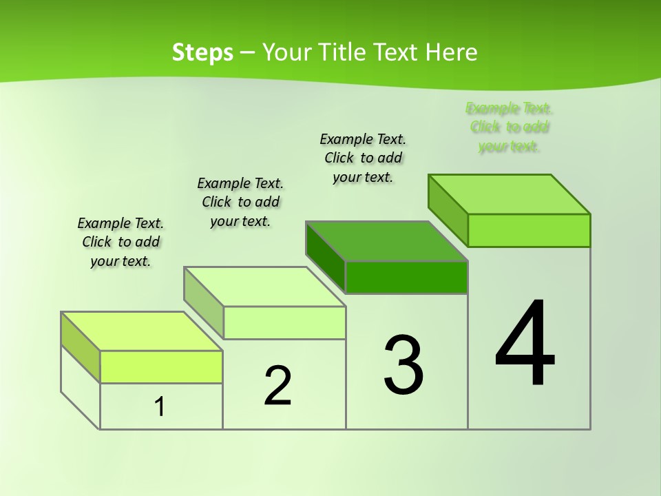 Fractal Newsletter Greenery PowerPoint Template