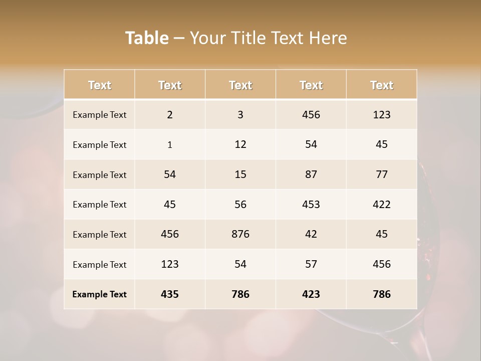 Wineglass Merlot Isolated PowerPoint Template