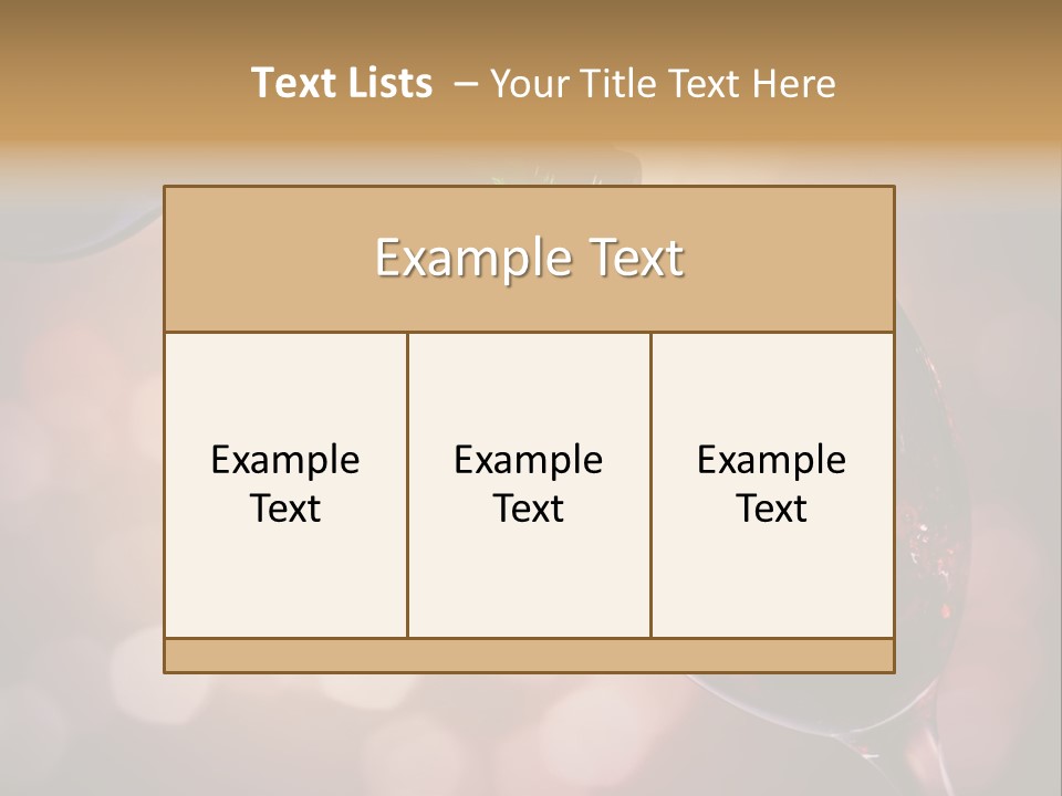Wineglass Merlot Isolated PowerPoint Template
