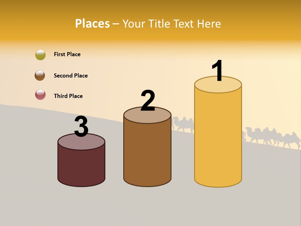 China Sand Silk PowerPoint Template