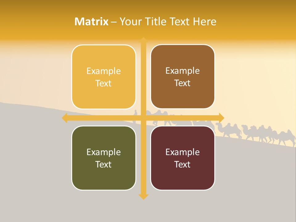 China Sand Silk PowerPoint Template