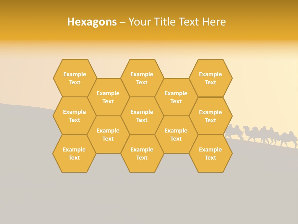 China Sand Silk PowerPoint Template