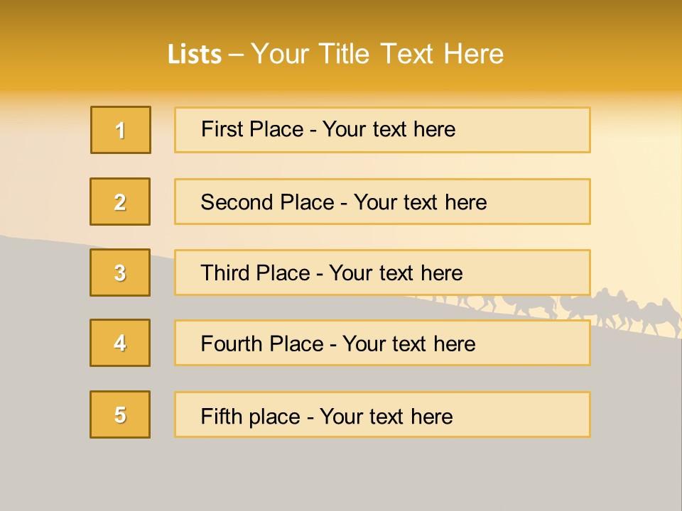 China Sand Silk PowerPoint Template