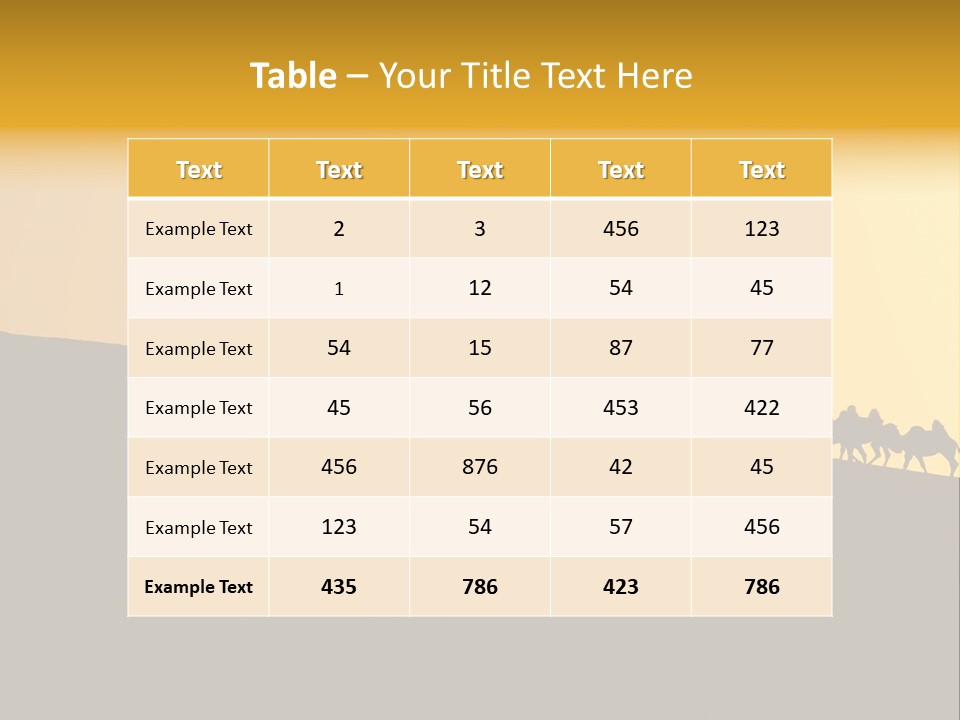 China Sand Silk PowerPoint Template