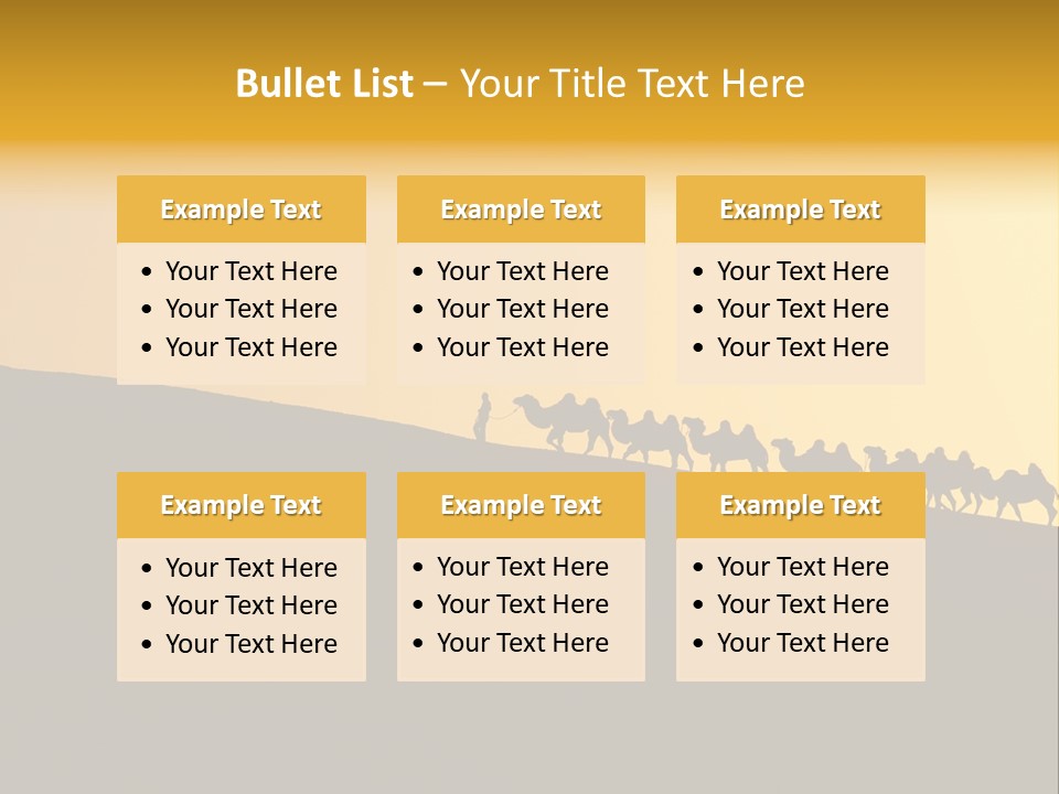 China Sand Silk PowerPoint Template