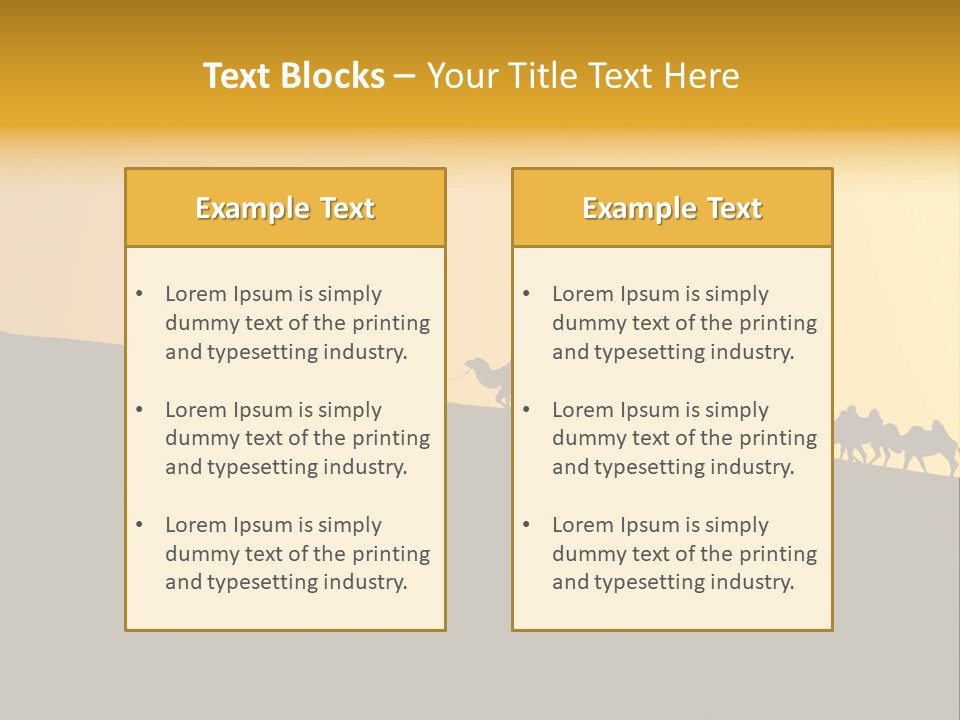 China Sand Silk PowerPoint Template