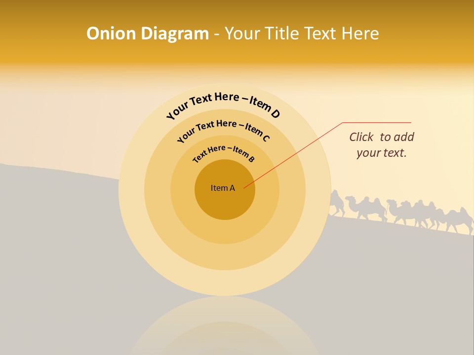 China Sand Silk PowerPoint Template