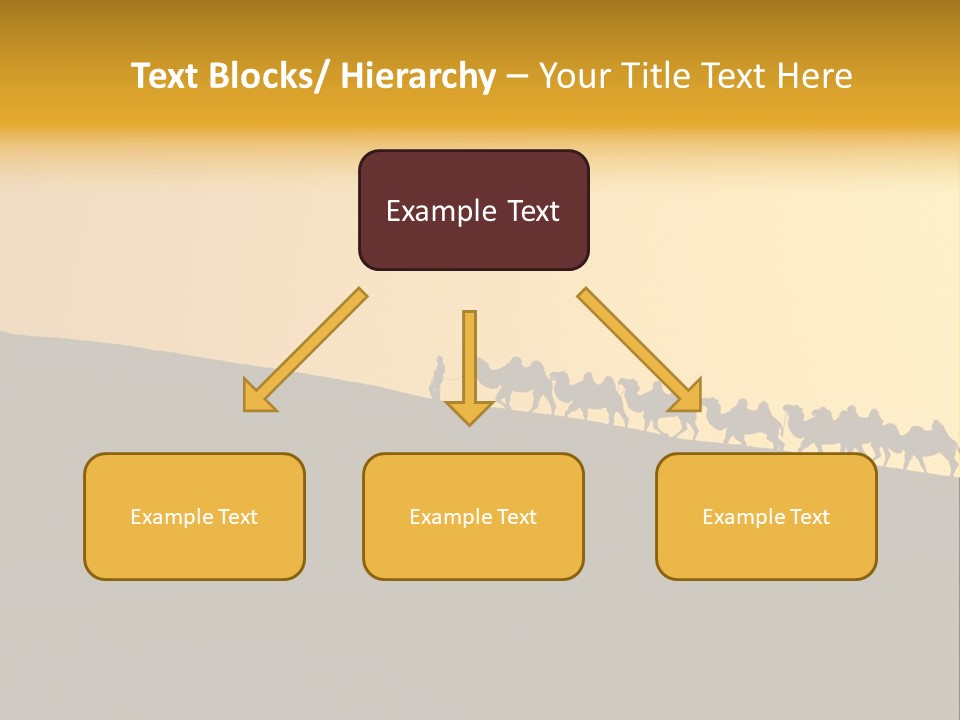 China Sand Silk PowerPoint Template