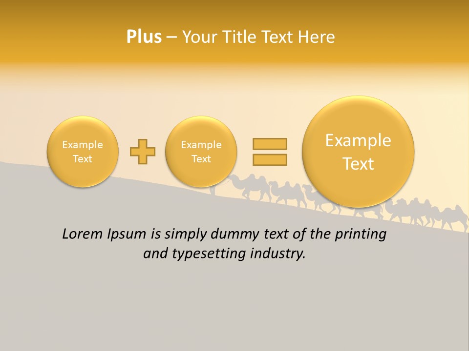 China Sand Silk PowerPoint Template