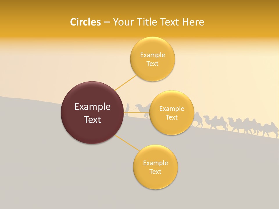 China Sand Silk PowerPoint Template