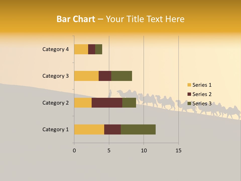 China Sand Silk PowerPoint Template