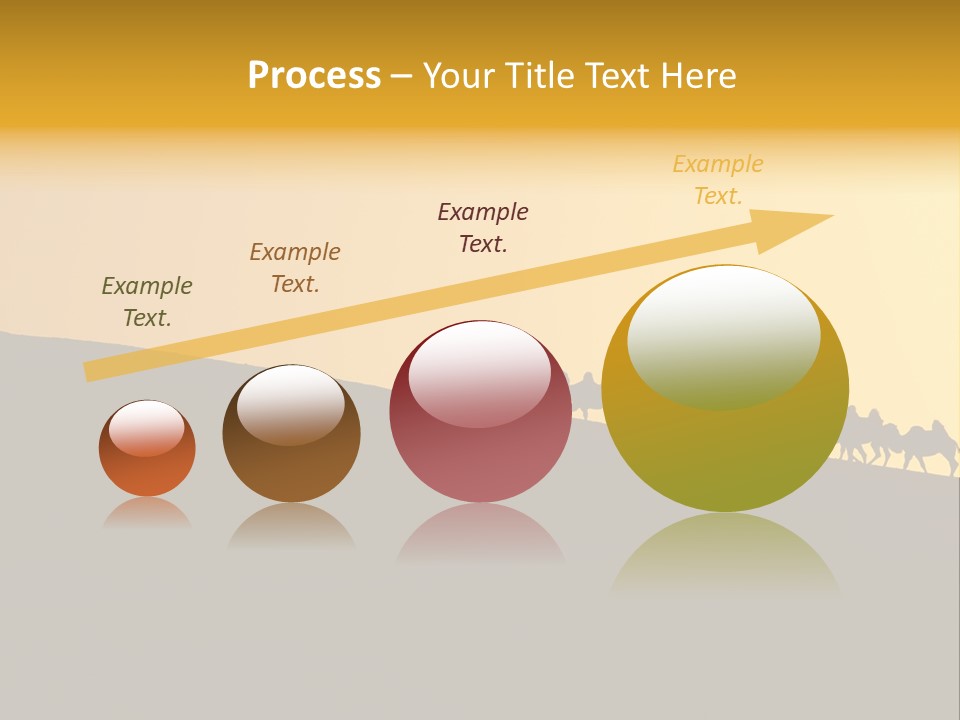 China Sand Silk PowerPoint Template