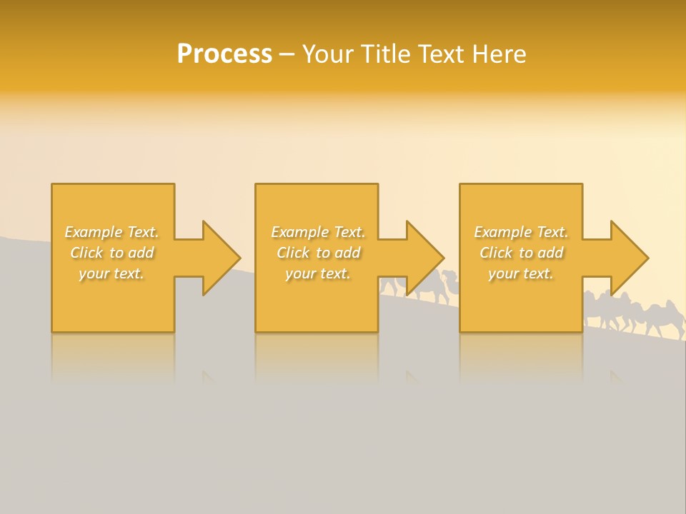 China Sand Silk PowerPoint Template